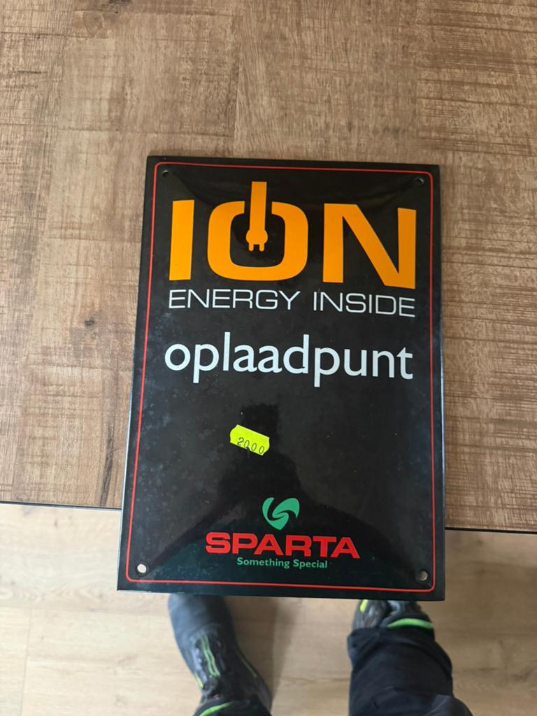Sparta zeldzaam reclame bord, Fietsen en Brommers, 51 tot 55 cm, Ophalen, Sparta