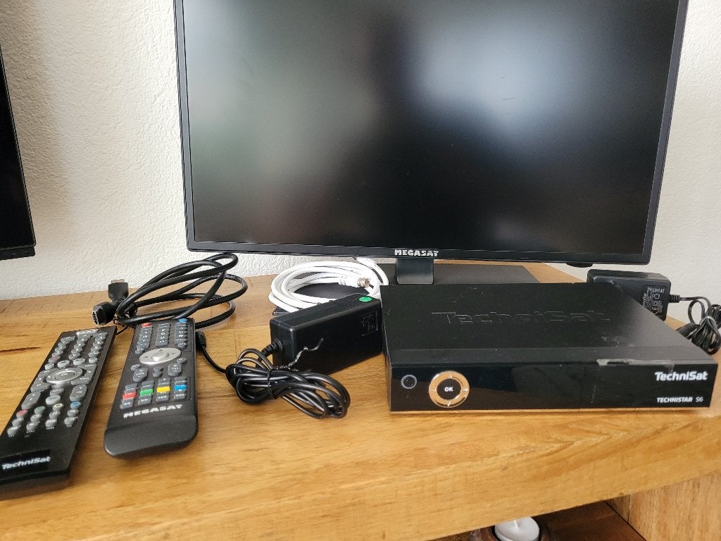 Megasat tv en decoder, Caravans en Kamperen, Ophalen, Gebruikt
