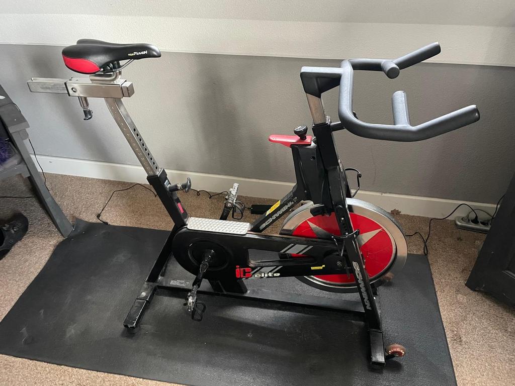 Schwinn IC Elite Spinningfiets - Professionele Kwaliteit, Ophalen, Gebruikt, Spinningfiets, Metaal