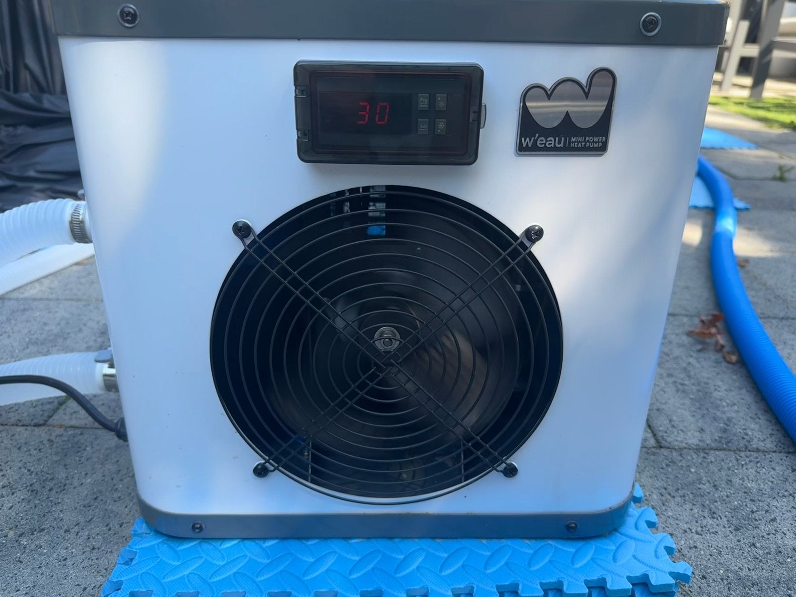 W'eau Mini Zwembad Warmtepomp - ZGAN, Tuin en Terras, Ophalen, Zo goed als nieuw, Verwarming