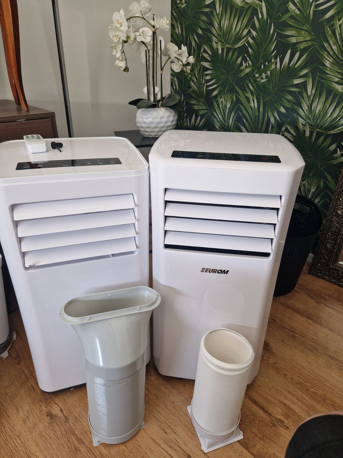Alpina & Eurom Airco’s – Nieuwstaat – Compleet, Koelen en Ontvochtigen, Timer, Refurbished, 3 snelheden of meer
