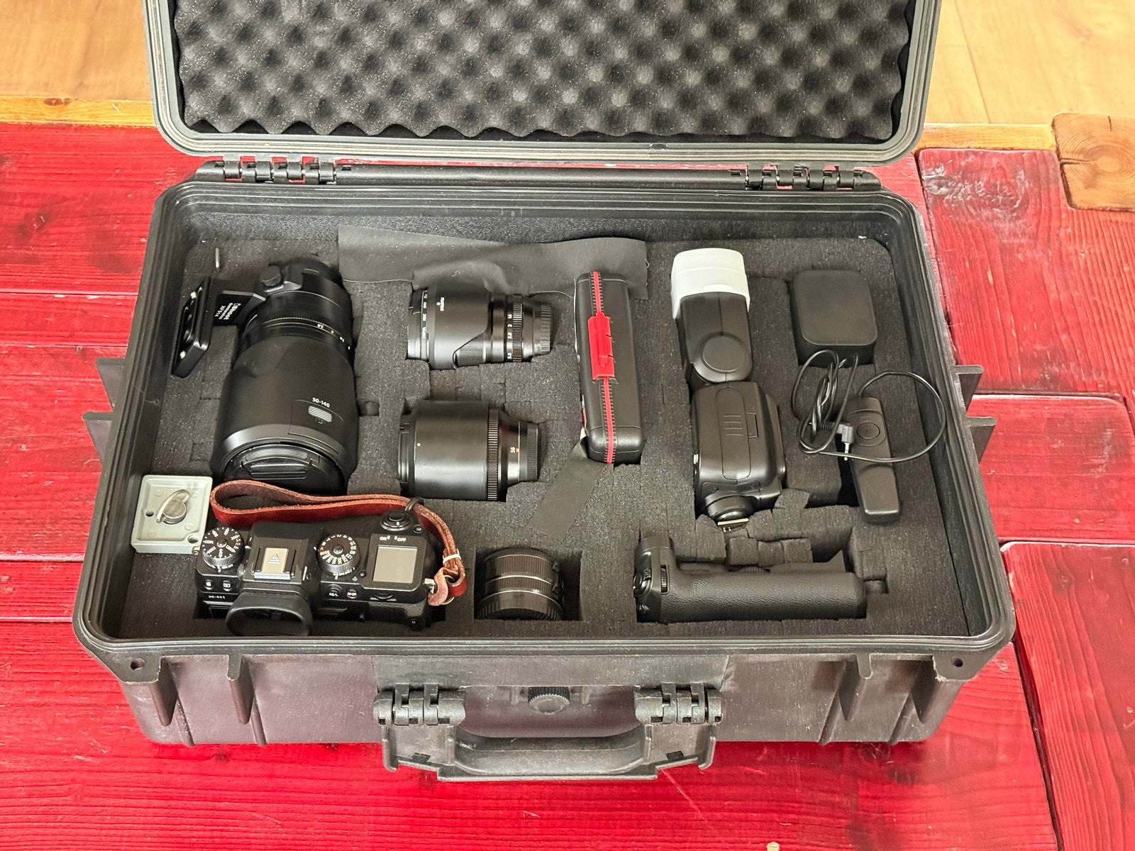 Complete FujiFilm X-H1 kit met lenzen en accessoires, Overige merken, Camera, Ophalen, Zo goed als nieuw