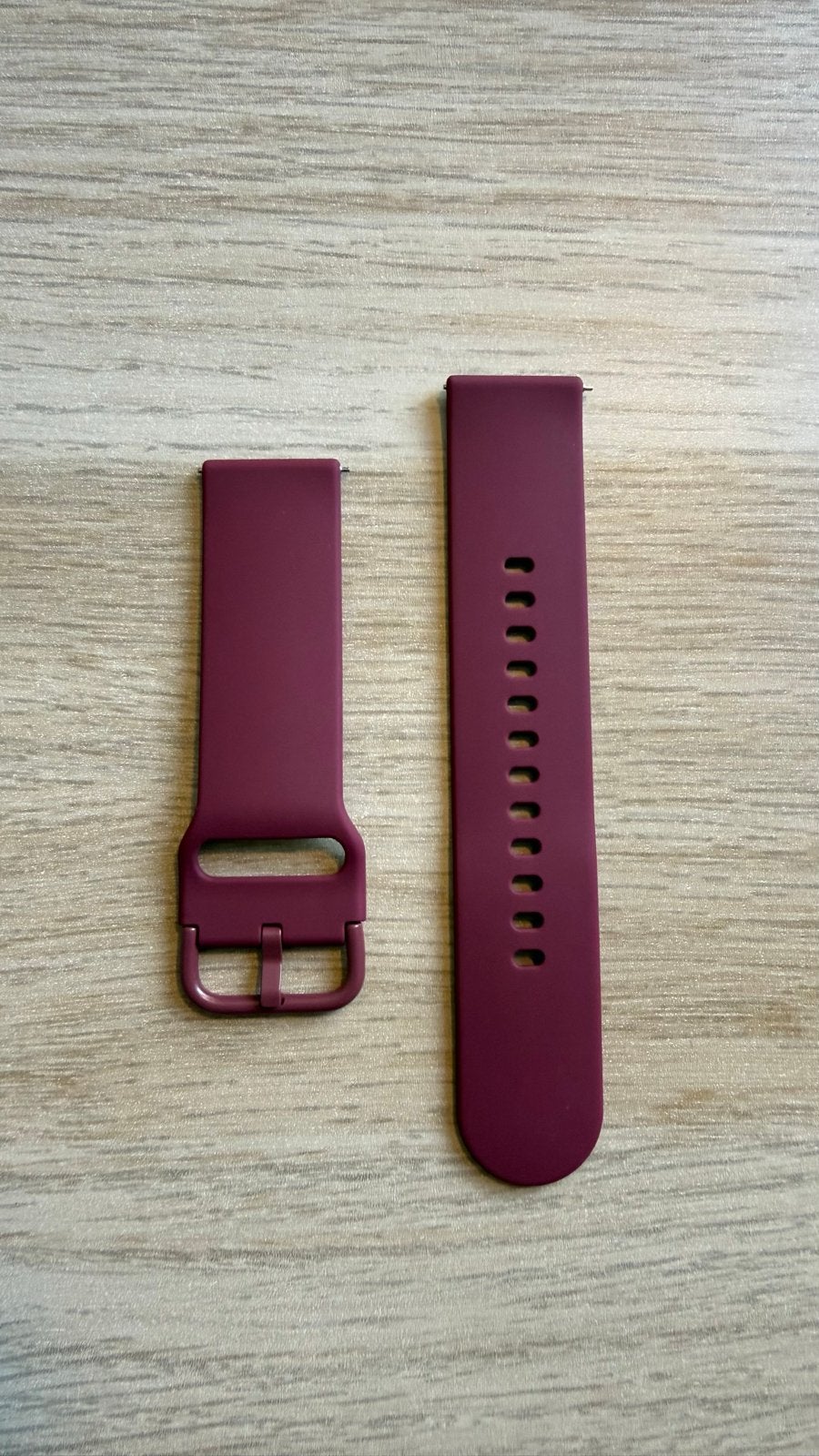 Nieuw Burgundy Band voor Samsung/Huawei/Redmi/Garmin/Xiaomi, Ophalen of Verzenden, Nieuw, Rood