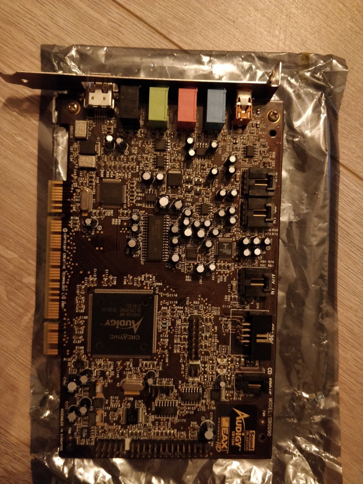 Creative Sound Blaster Audigy SB0090 geluidskaart, Computers en Software, Geluidskaarten, Ophalen of Verzenden, Gebruikt, Intern