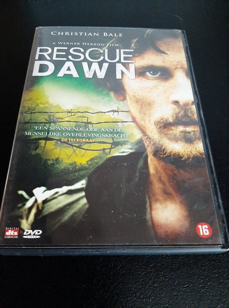 Rescue Dawn, Christian Bale, Steve Zahn, Jeremy Davies!, Vanaf 16 jaar, Ophalen of Verzenden, Gebruikt, Oorlog