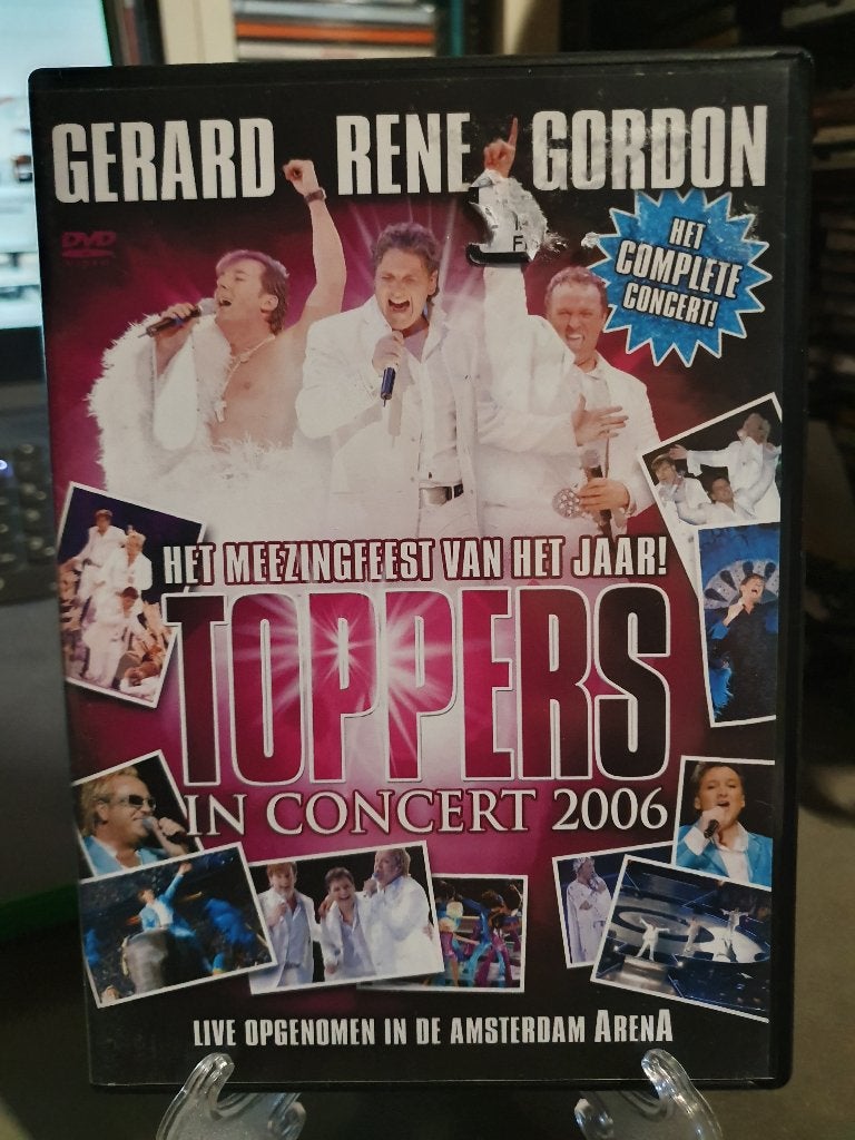 Toppers in Concert - Gerard, Rene, Gordon (2 DVD) 2006, Cd's en Dvd's, Alle leeftijden, Ophalen, Zo goed als nieuw