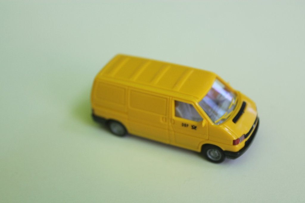 Wiking VW T4 Transporter Post, Ophalen of Verzenden, Zo goed als nieuw, Auto, Wiking