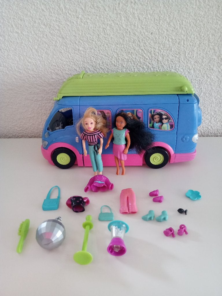 Polly Pocket Club Groove Par-Tay Bus, Verzamelen, Poppetjes en Figuurtjes, Ophalen of Verzenden, Gebruikt