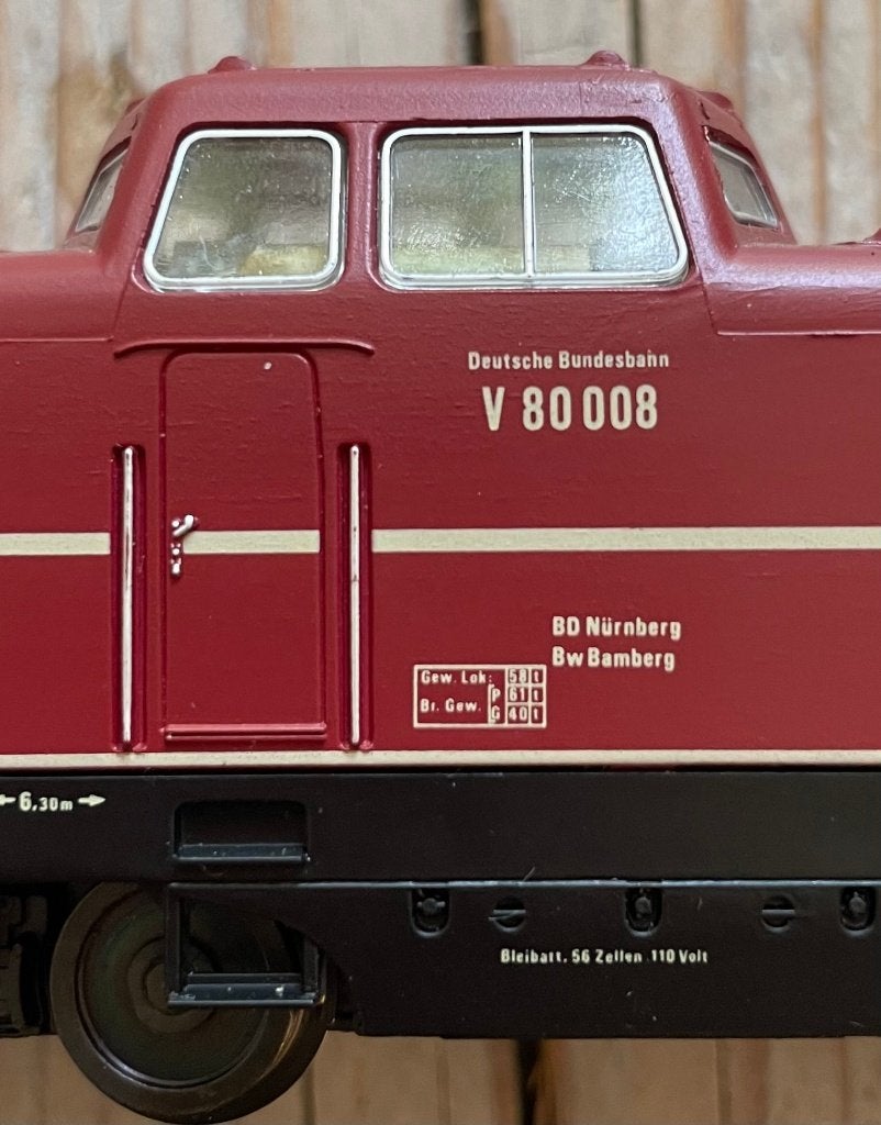Lima diesel V80.008 van de Bundesbahn, Gebruikt, -, -, Ophalen of Verzenden