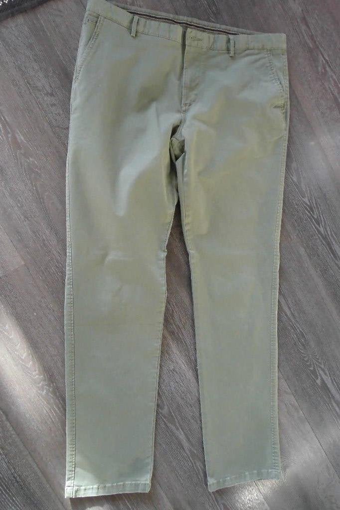 heren pantalon maat 48, Ophalen of Verzenden, Gedragen, Maat 48/50 (M), Groen
