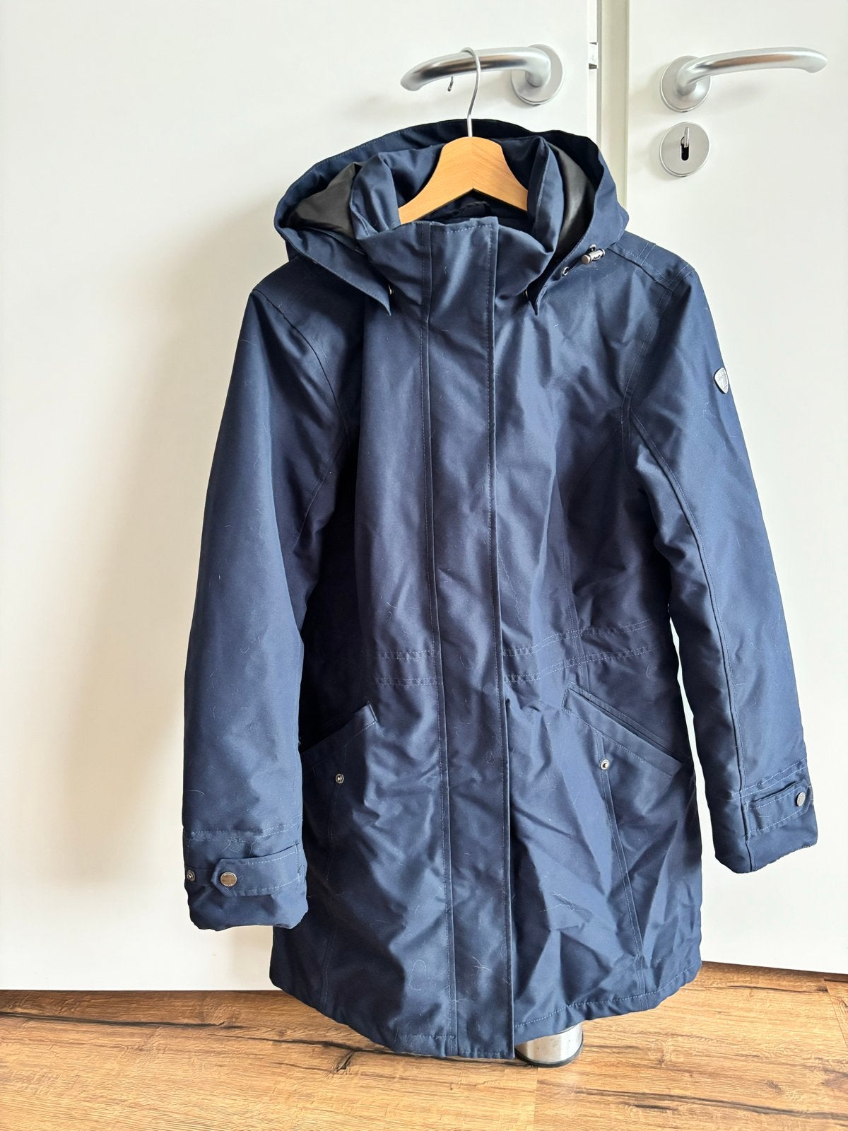 Luhta dames winterjas maat 36, Ophalen of Verzenden, Zo goed als nieuw, Maat 36 (S), Blauw