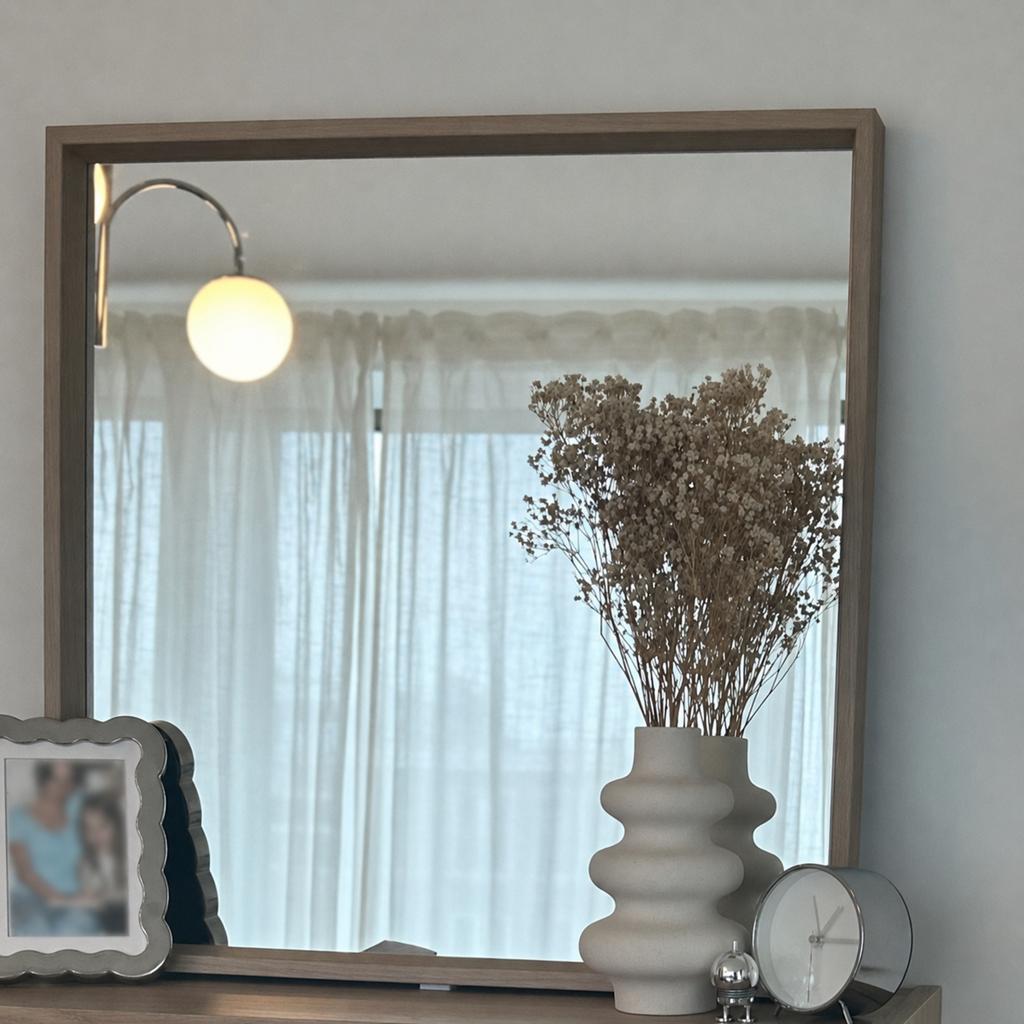 IKEA Spiegel Hout, Huis en Inrichting, Ophalen, Zo goed als nieuw, 75 tot 100 cm, Minder dan 100 cm
