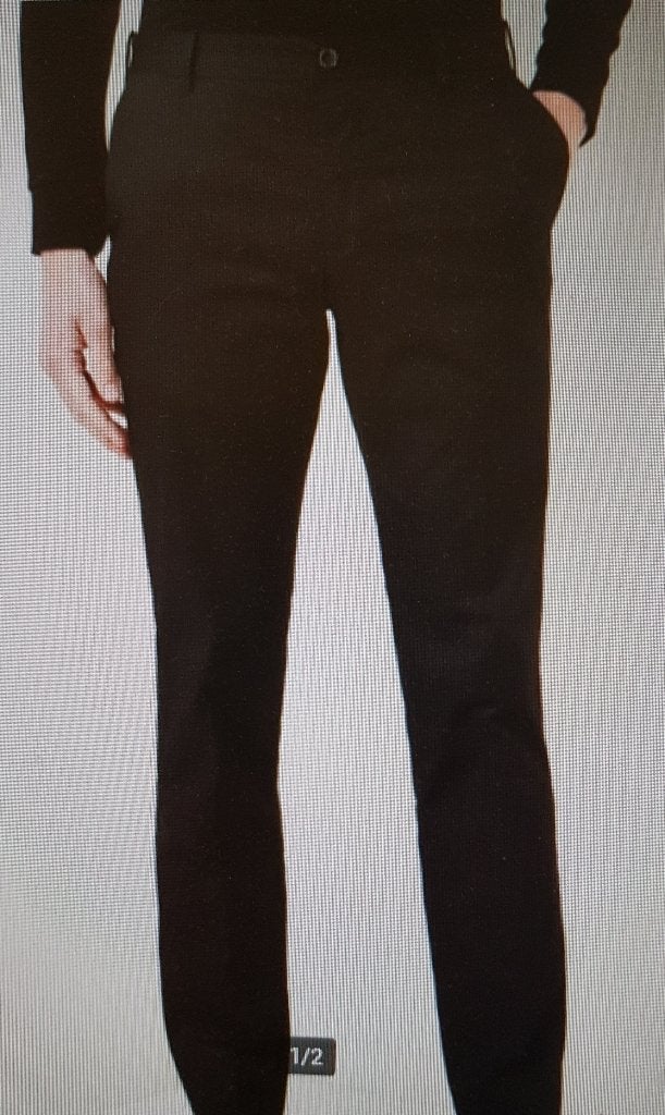 Zwarte MNG / Mango Man heren pantalon maat 42 (NIEUW), Mango Man, Maat 48/50 (M), Zwart, Nieuw