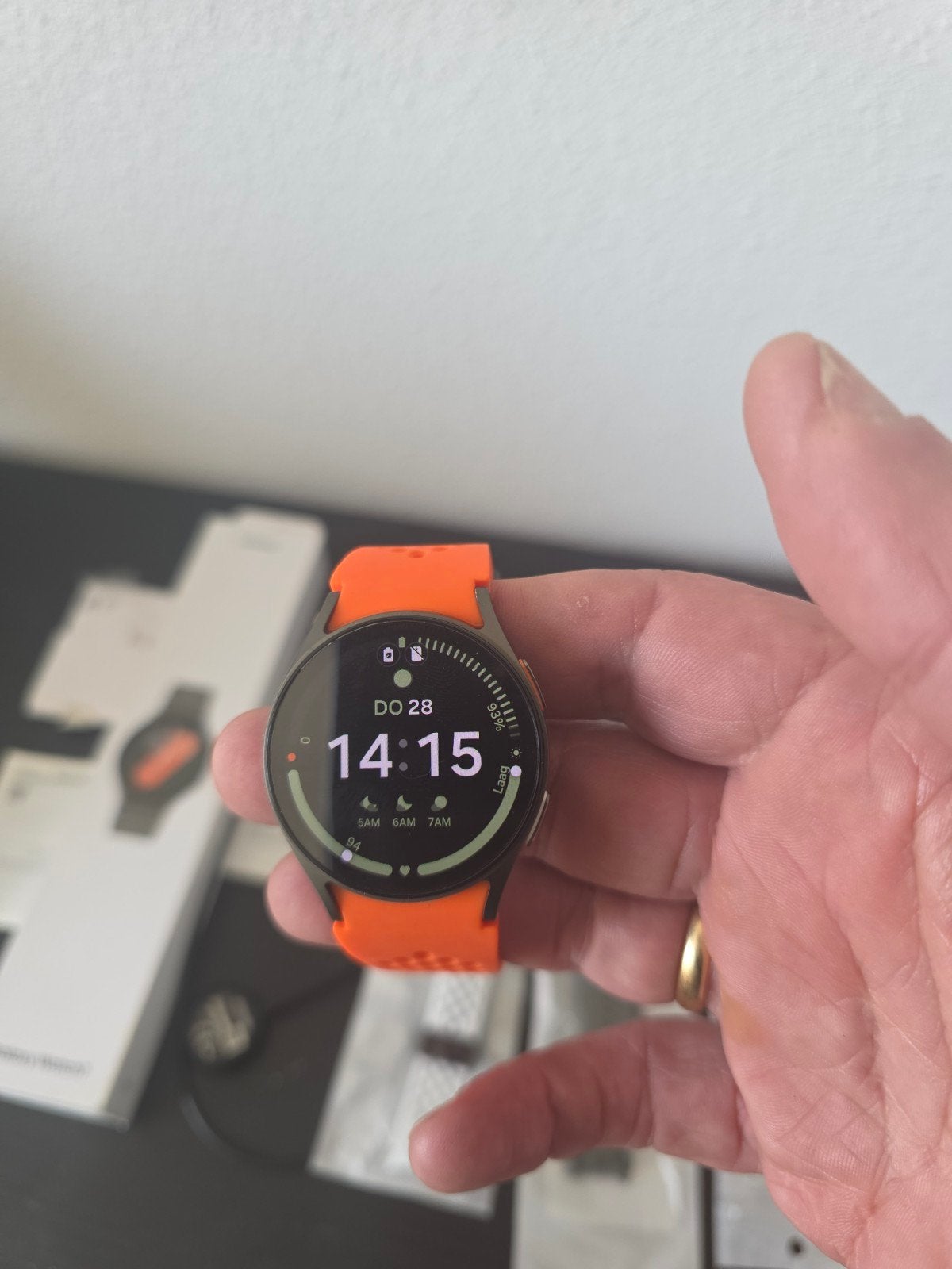 Samsung Galaxy watch 7, Ophalen of Verzenden, Zo goed als nieuw, Overige merken