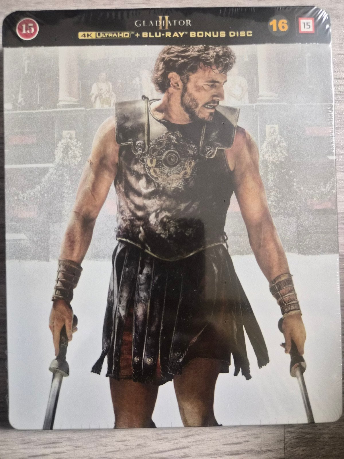 Gladiator 4K Ultra HD + Blu-ray Bonus Disc Steelbook, Cd's en Dvd's, Vanaf 16 jaar, Nederlands, Ophalen of Verzenden, Nieuw in verpakking