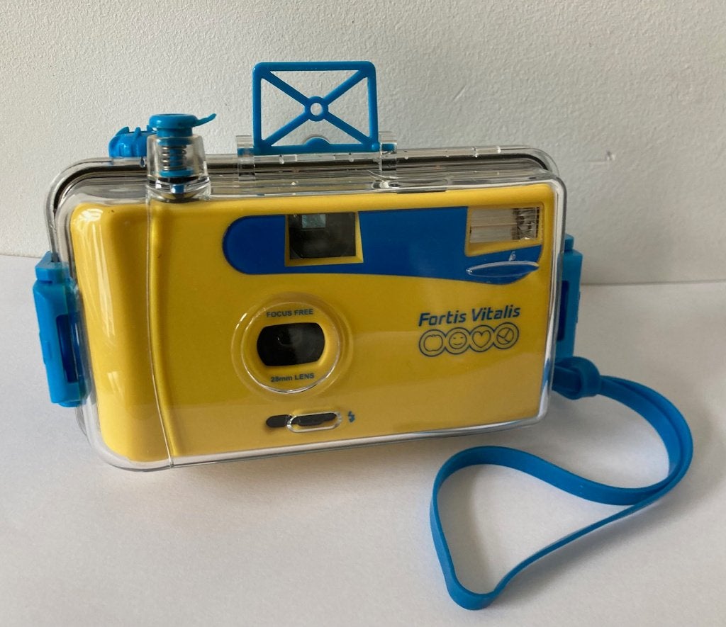 Onderwatercamera, ook gewoon te gebruiken. Analoog, Audio, Tv en Foto, Fotocamera's Analoog, Ophalen of Verzenden, Zo goed als nieuw