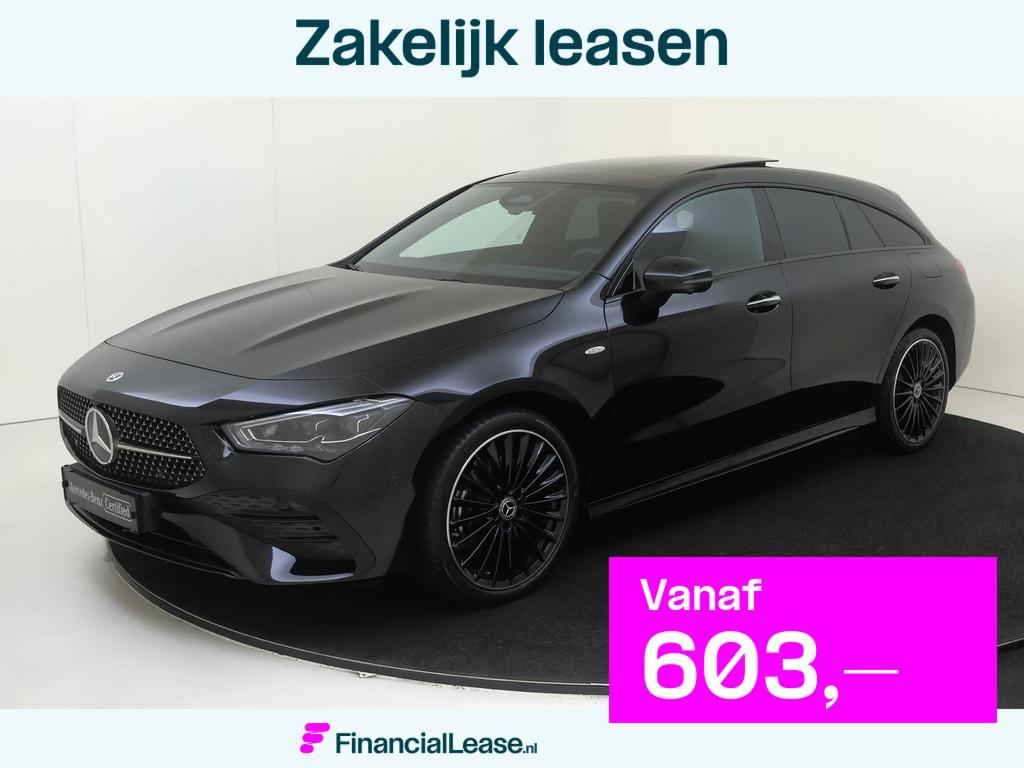 Mercedes-Benz CLA-klasse Shooting Brake 250 e Business Solut, CLA, Stof, Gebruikt, Zwart