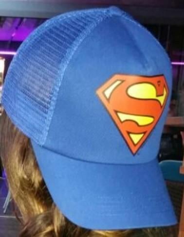 Superman pet blauw maat s disney petten cap trui truien, 55 cm (S, 6⅞ inch) of minder, Verzenden, Superman, Pet