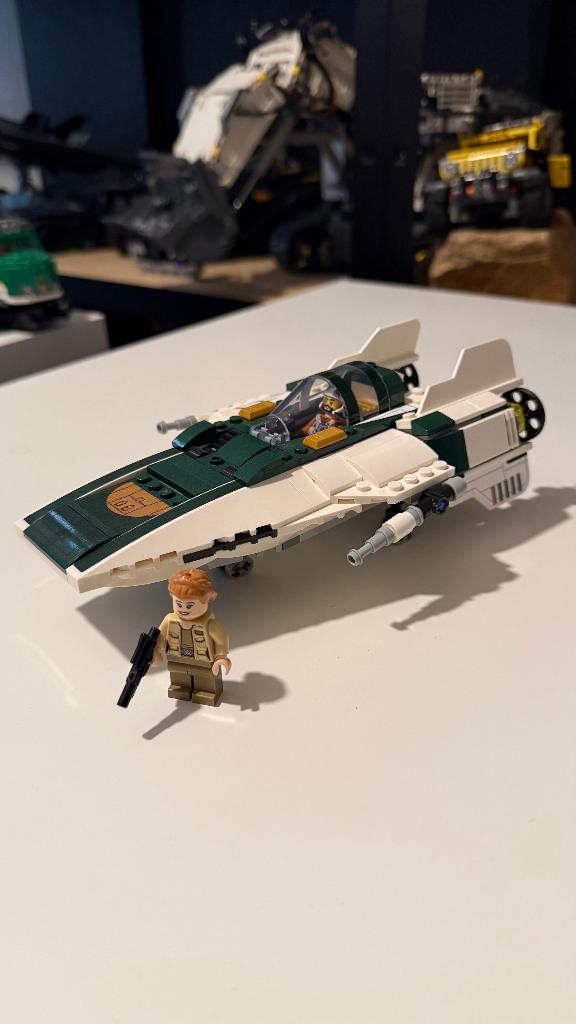 Lego 75248 Resistance A-Wing Starfighter Star Wars ZGAN, Kinderen en Baby's, Speelgoed | Duplo en Lego, Ophalen of Verzenden, Zo goed als nieuw