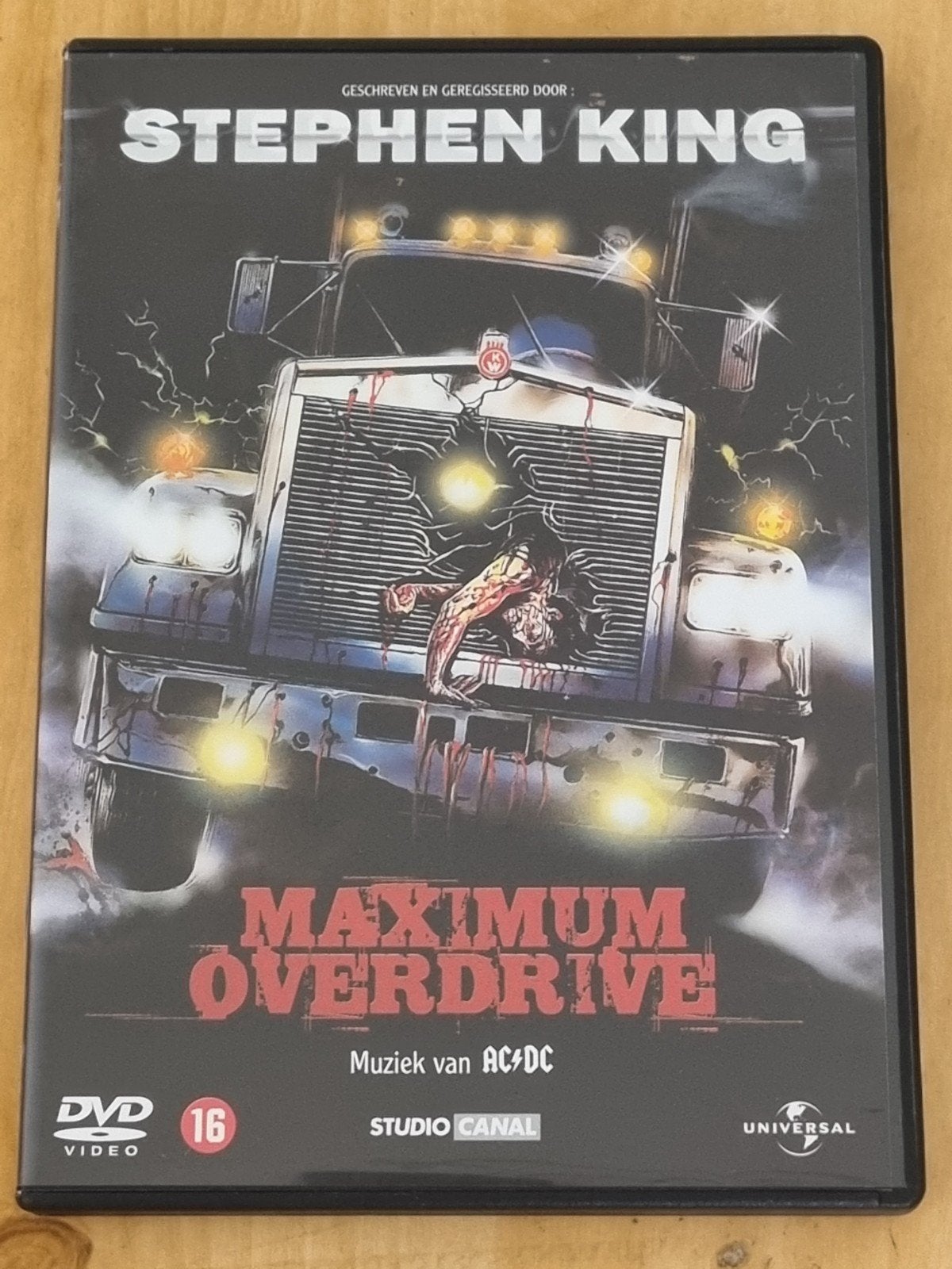 Maximum Overdrive - Stephen King DVD (Horror), Vanaf 16 jaar, Ophalen of Verzenden, Gebruikt, Overige genres