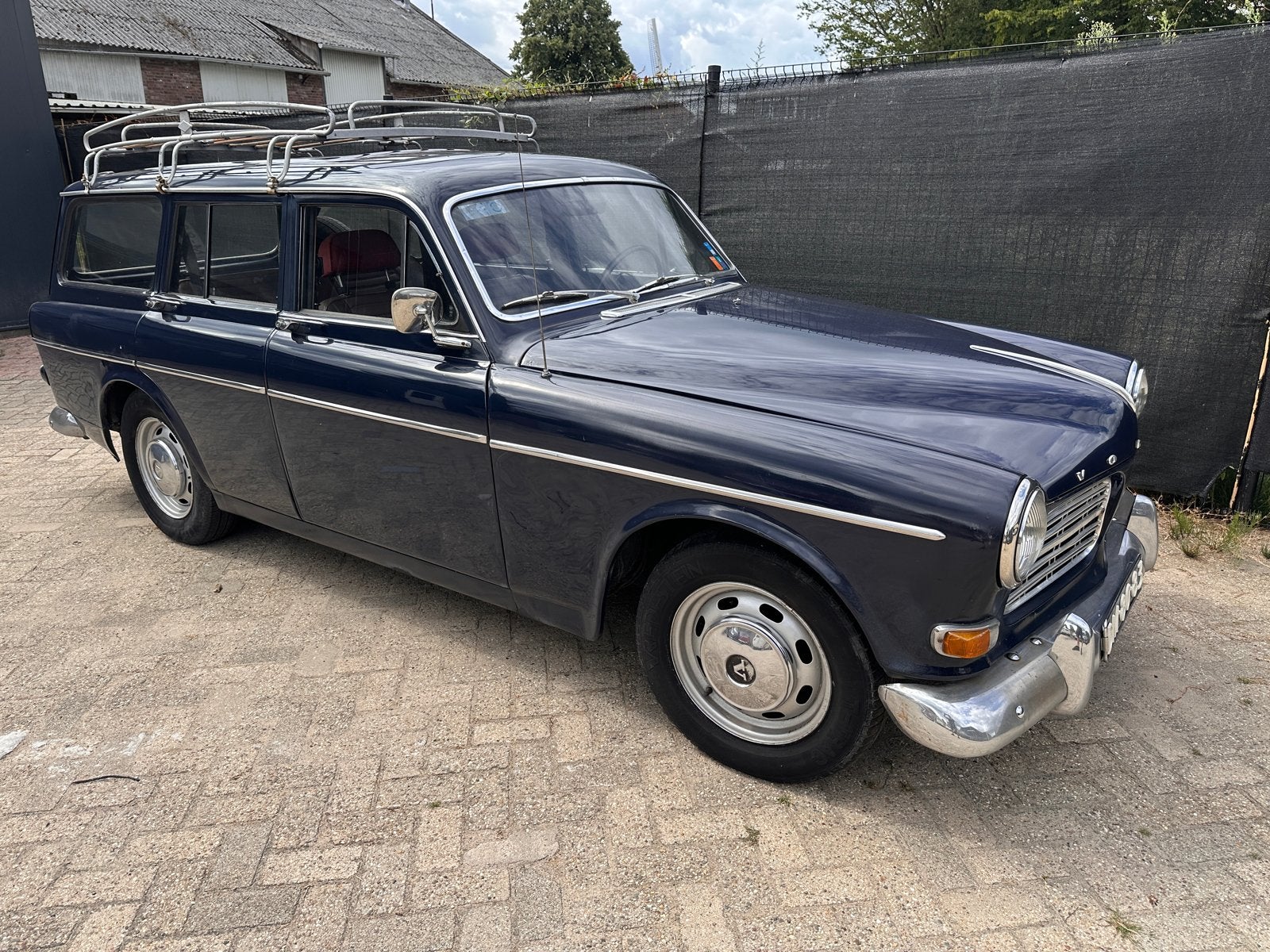 Volvo 221 1967 Blauw LPG onderbouw, Auto's, Overige modellen, 4 cilinders, Blauw, Handgeschakeld