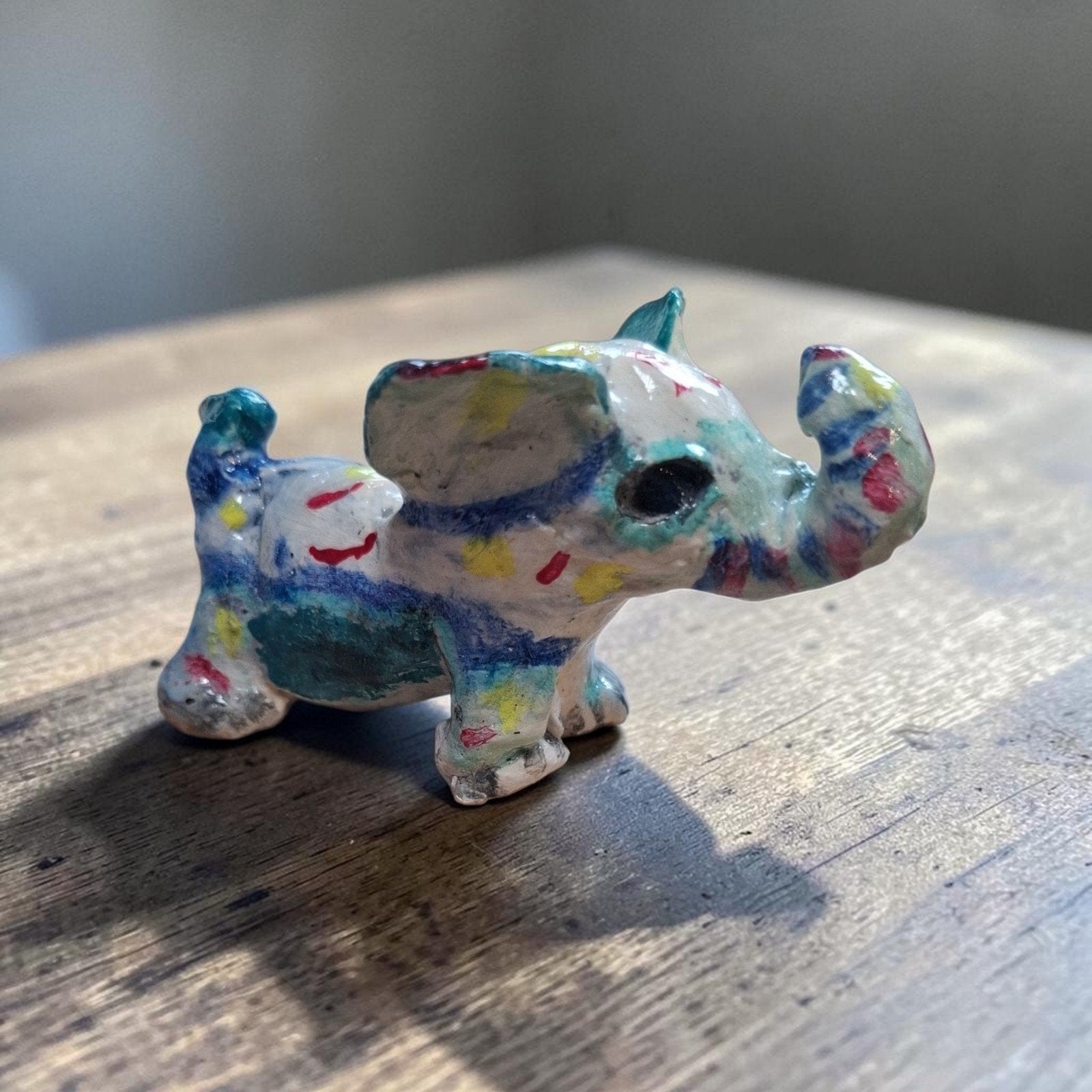 Handgemaakte baby olifant decoratie, Ophalen of Verzenden, Nieuw