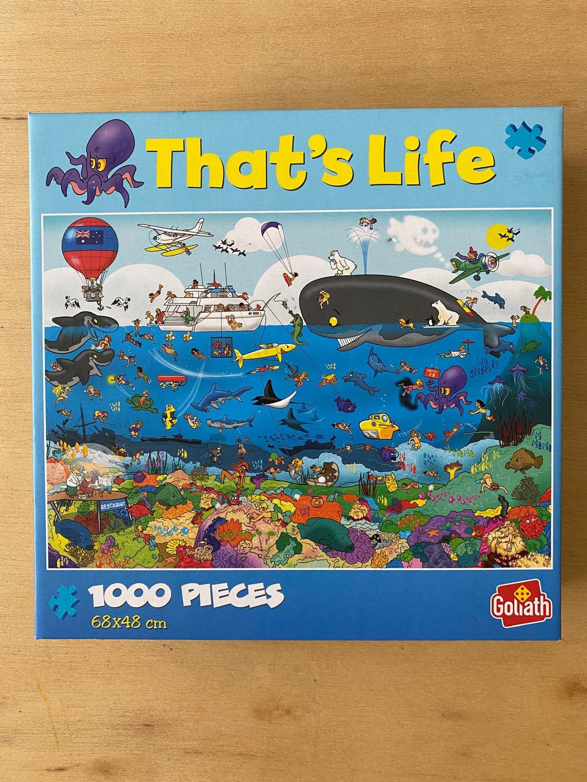 Goliath That’s Life legpuzzel 1000 pieces 371344, Ophalen of Verzenden, 500 t/m 1500 stukjes, Zo goed als nieuw