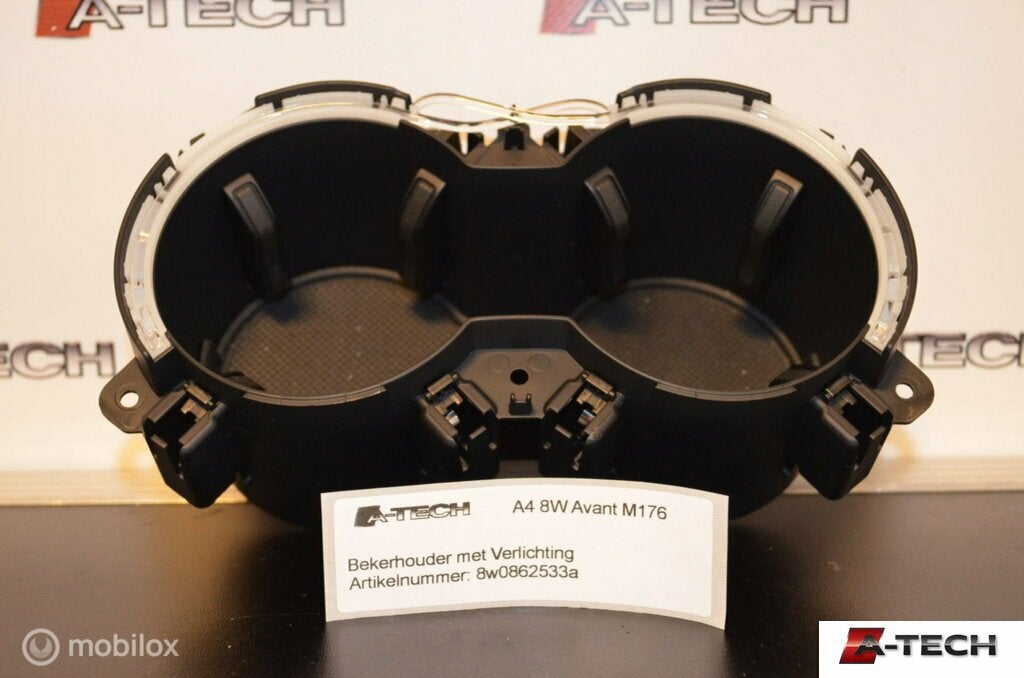 Bekerhouder ledverlichting Audi A4 A5 B9 15-18 8w0862533b, Audi, Gebruikt, Audi, Ophalen of Verzenden