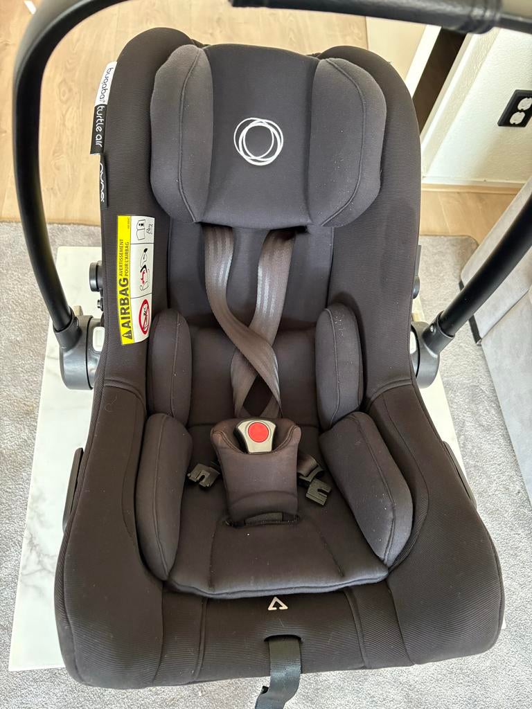 Bugaboo Turtle Air by Nuna, Gebruikt, Zijbescherming, Isofix, 0 t/m 13 kg