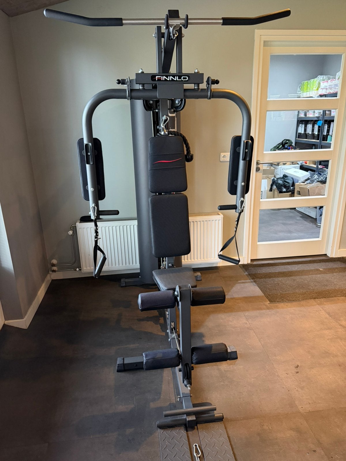 Finnlo krachtstation als nieuw, Ophalen, Zo goed als nieuw, Benen, Krachtstation