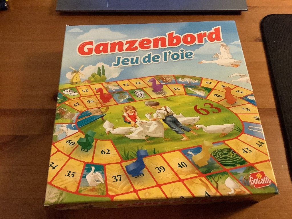 Ganzenbord. Bordspel van Goliath. Nieuw, Een of twee spelers, Ophalen of Verzenden, Nieuw, Goliath
