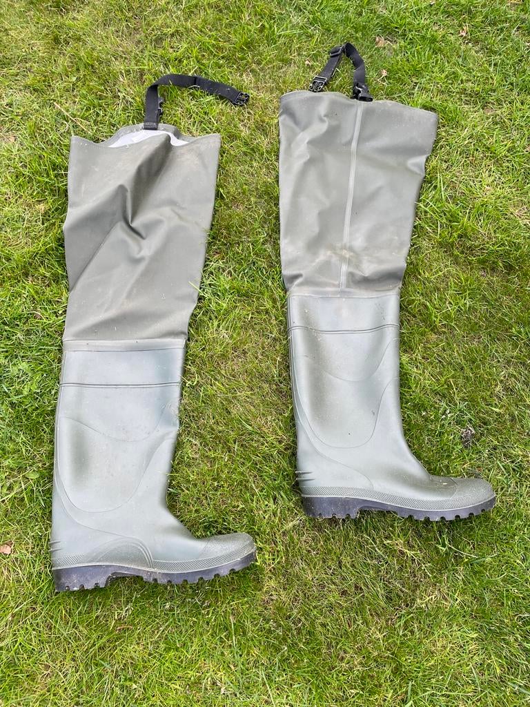 Decathlon TIGHTWADERS FISHING-1 KAKI - Waadbroek (44/45), Ophalen, Zo goed als nieuw, Overige typen