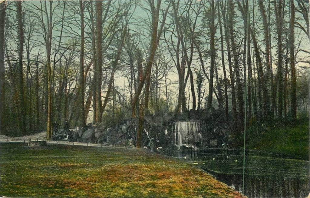 381-014-005 Natuur met waterval, Verzenden, Voor 1920, Noord-Holland