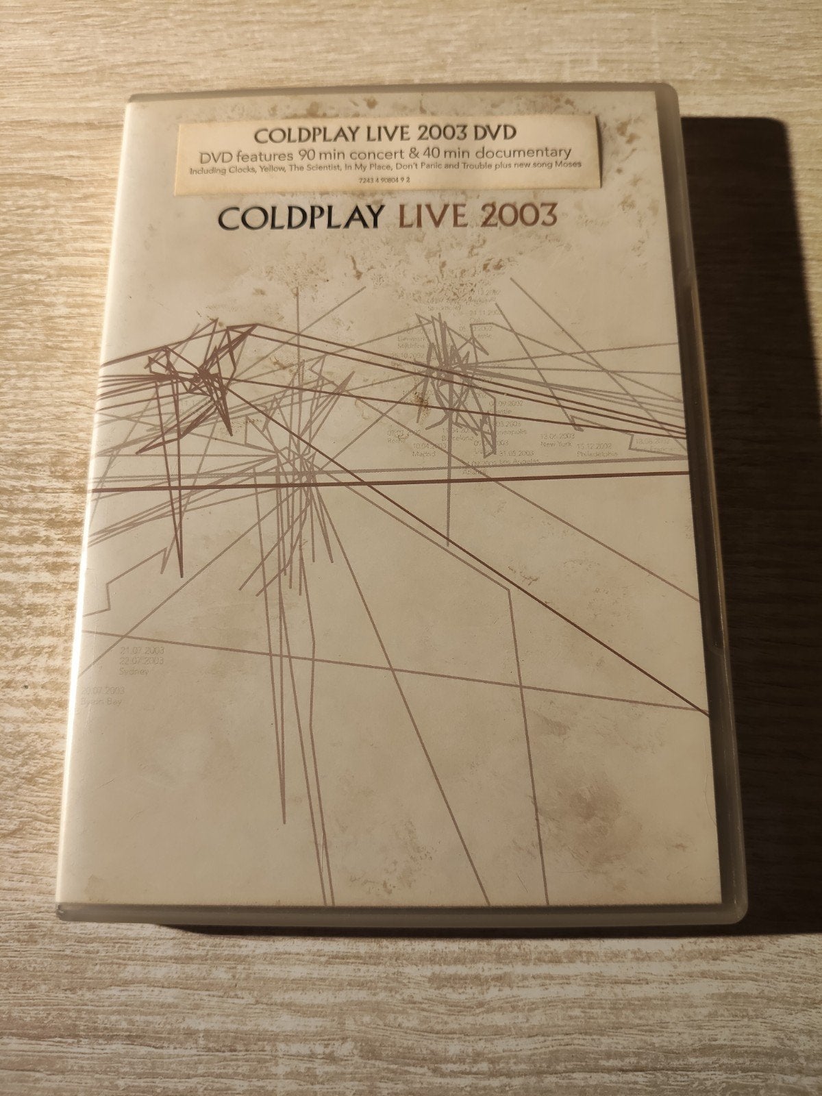 Coldplay - live 2003, Ophalen of Verzenden