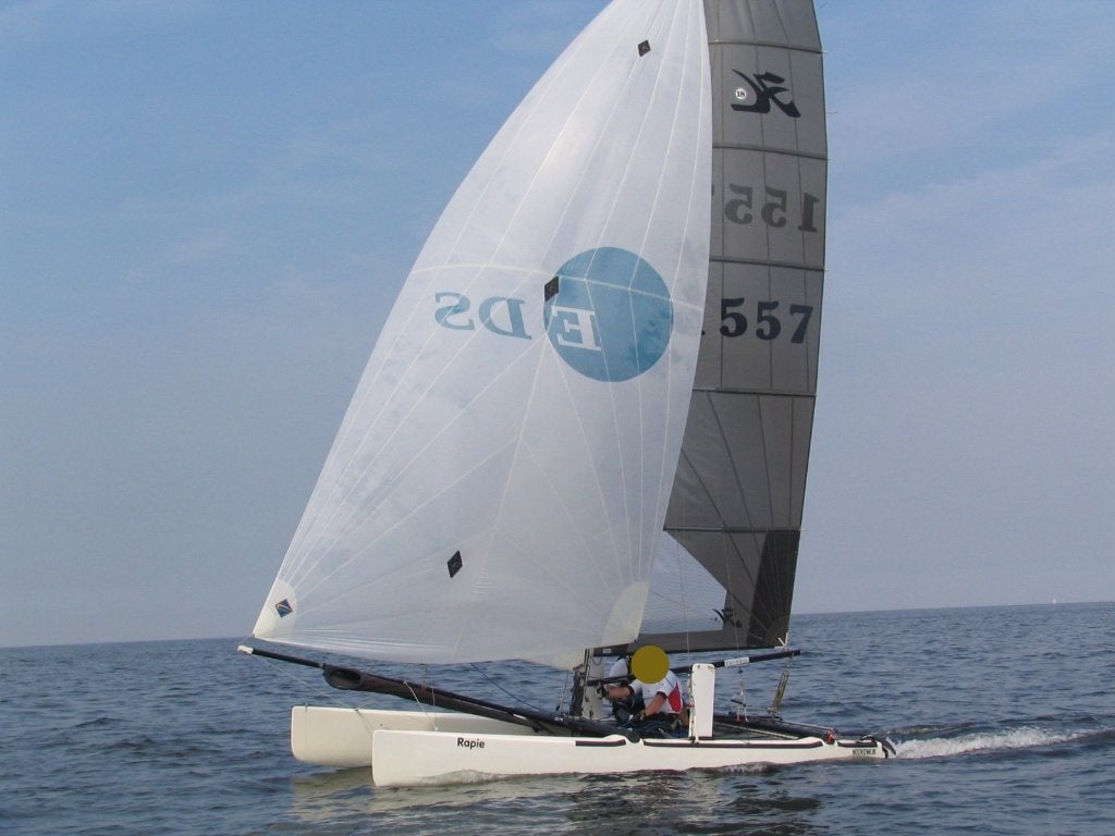 Hobie Cat Tiger F18, Watersport en Boten, Catamarans, Ophalen, Gebruikt, Hobie, Geen motor
