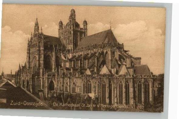 Den Bosch Basiliek St Jan 16 mooie kaarten zie INFO, Verzamelen, Verzenden, Ongelopen, Noord-Brabant