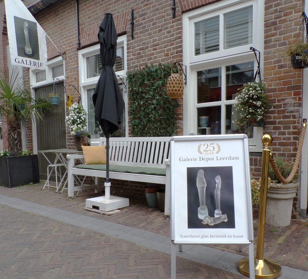 Art deco plateel dienblad met nikkelen rand, Ophalen of Verzenden