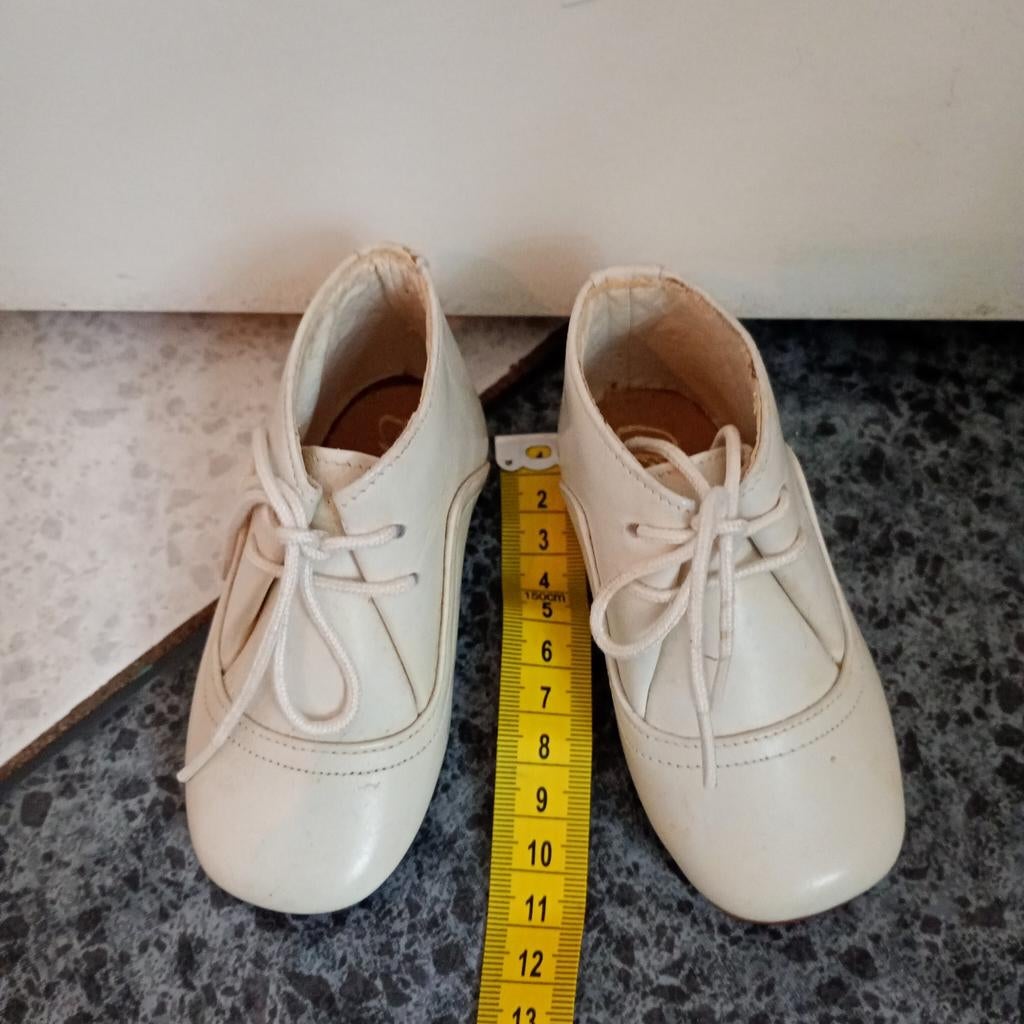 Vintage Chavalin babyschoentjes maat 18, Kinderen en Baby's, Babykleding | Schoentjes en Sokjes, Chavaux, Jongetje of Meisje, Ophalen of Verzenden