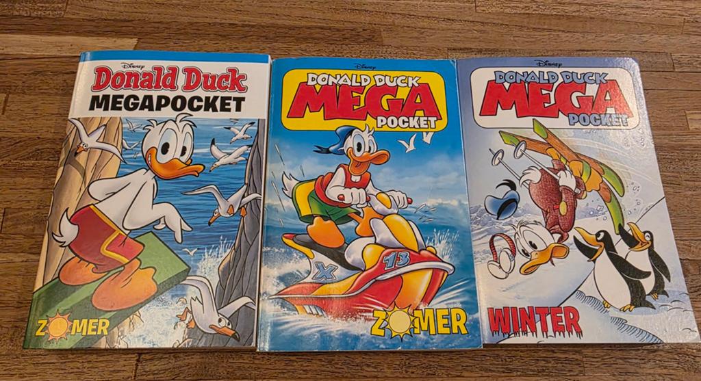 Donald Duck mega pockets, Meerdere stripboeken, Ophalen of Verzenden, Gelezen