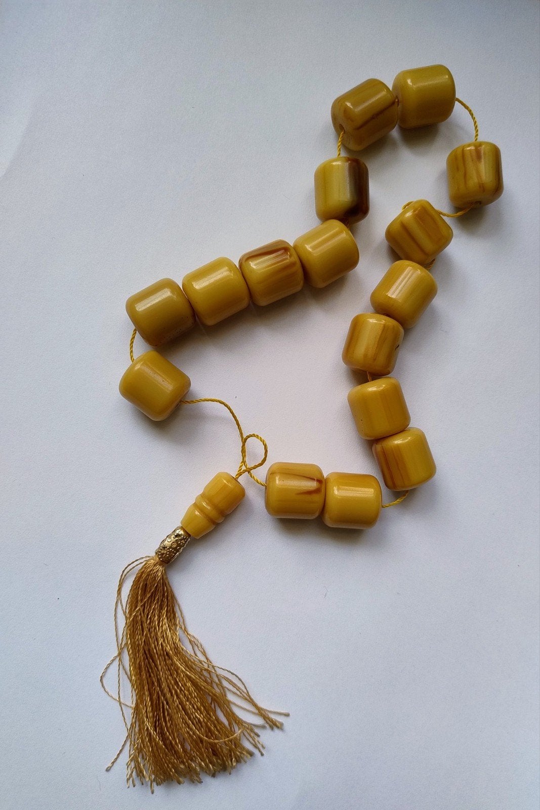 Antieke Bakelieten Gebedsketting - 80 gram, Ophalen of Verzenden