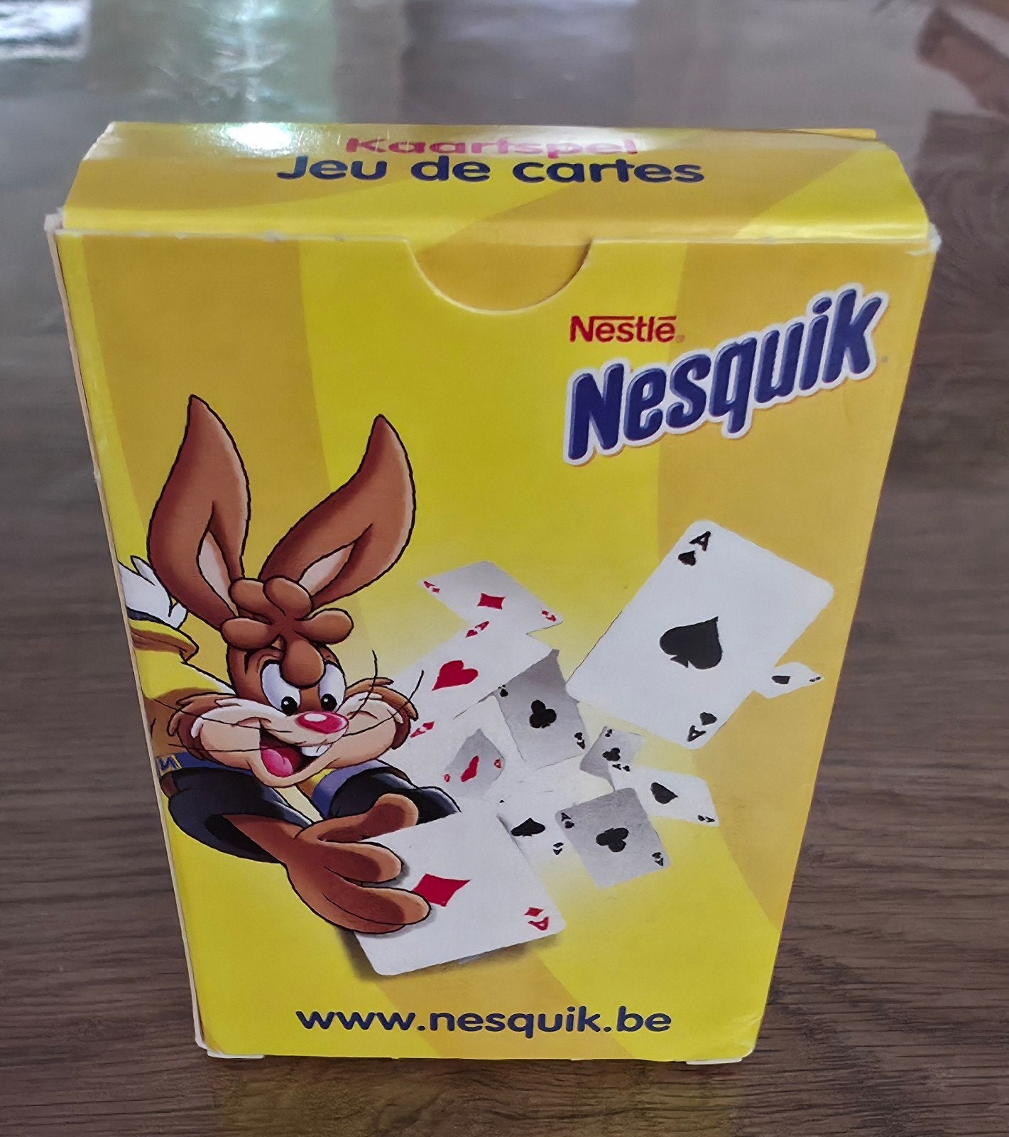 Retro Nesquik Cartamundi Kaartspel (Kaarten in nieuwstaat, Ophalen of Verzenden, Nieuw, Speelkaart(en)