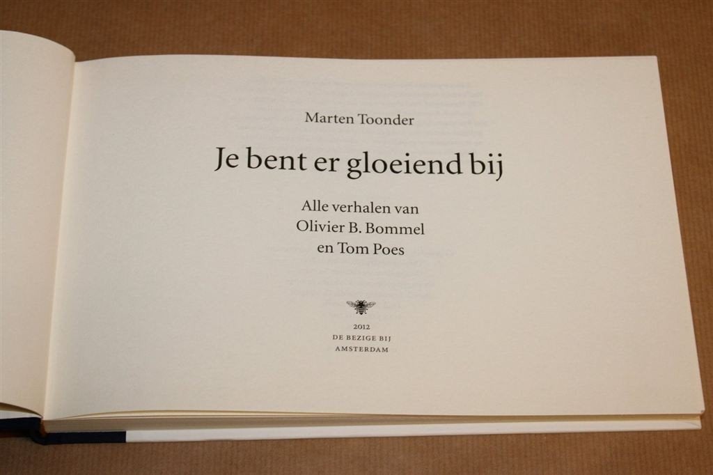 Je bent er Gloeiend bij — Marten Toonder, dl. 26, Boeken, Eén stripboek, Ophalen of Verzenden, Gelezen