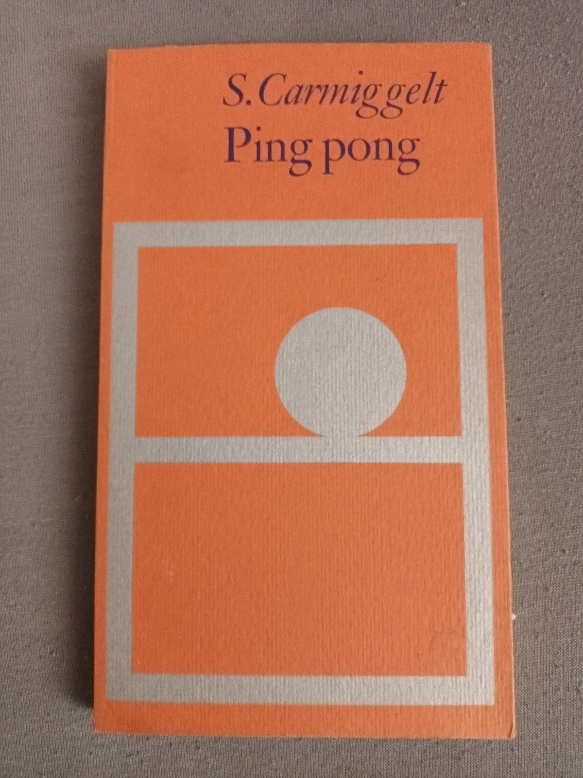 S. Carmiggelt - Ping pong (Boek), Boeken, Ophalen of Verzenden, Gelezen, S. Carmiggelt, Nederland