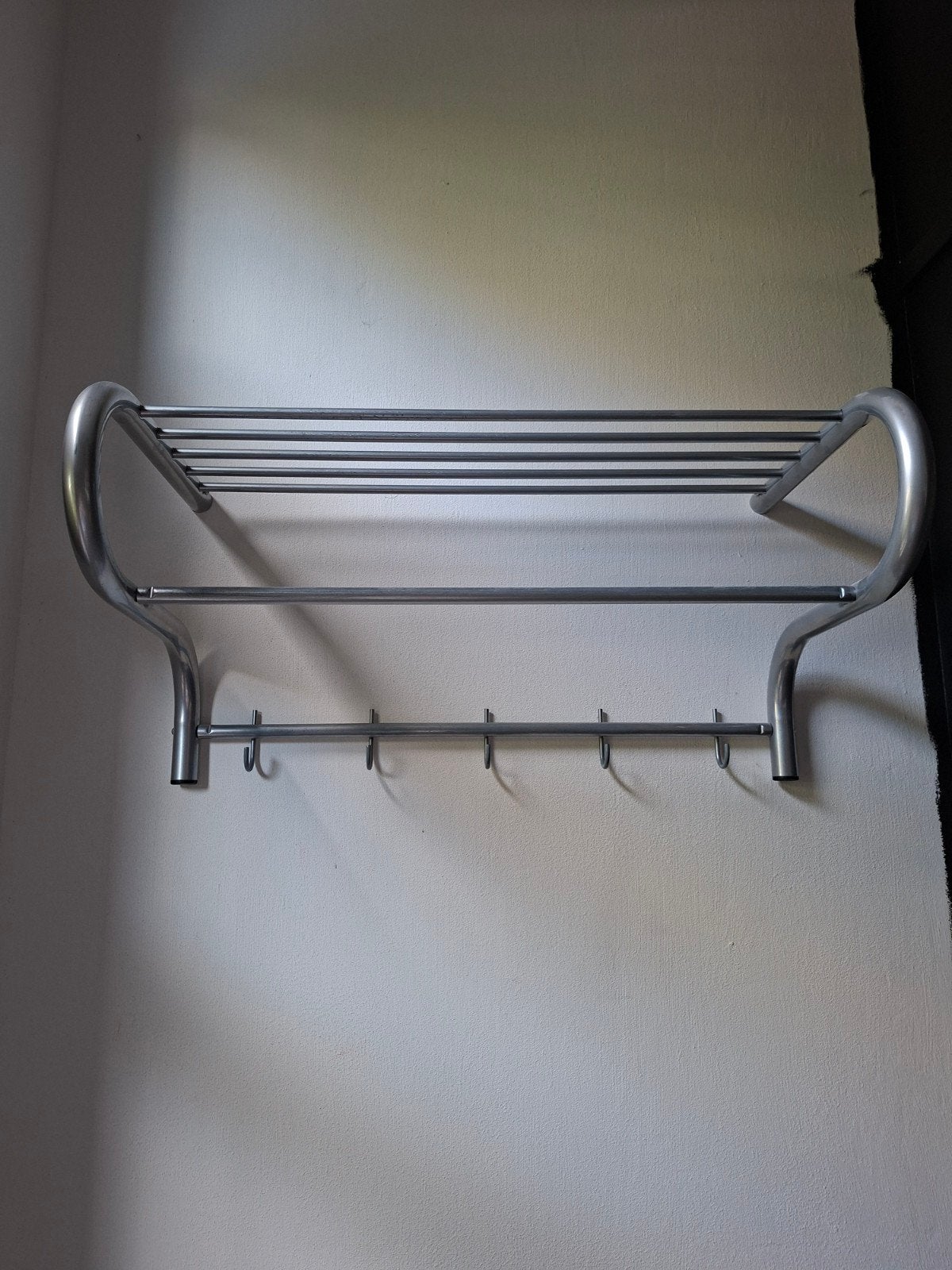 Wandgarderobe chroom - 80x38x40 cm, Gebruikt, Minder dan 100 cm, Metaal, Ophalen