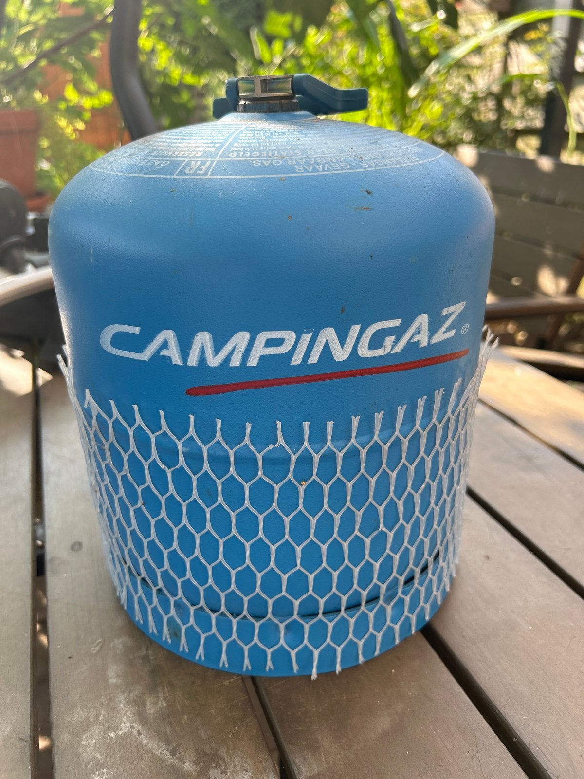 Campingaz gasfles 2,75 kg (leeg), Ophalen, Gebruikt