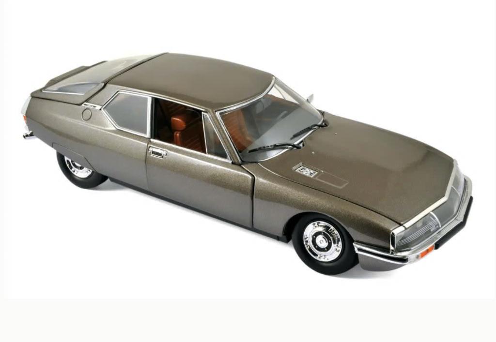 Citroen SM 1971 Scarabee Bruin schaal 1/18 NOREV ref. 181583, Verzenden, Nieuw, Auto, Norev