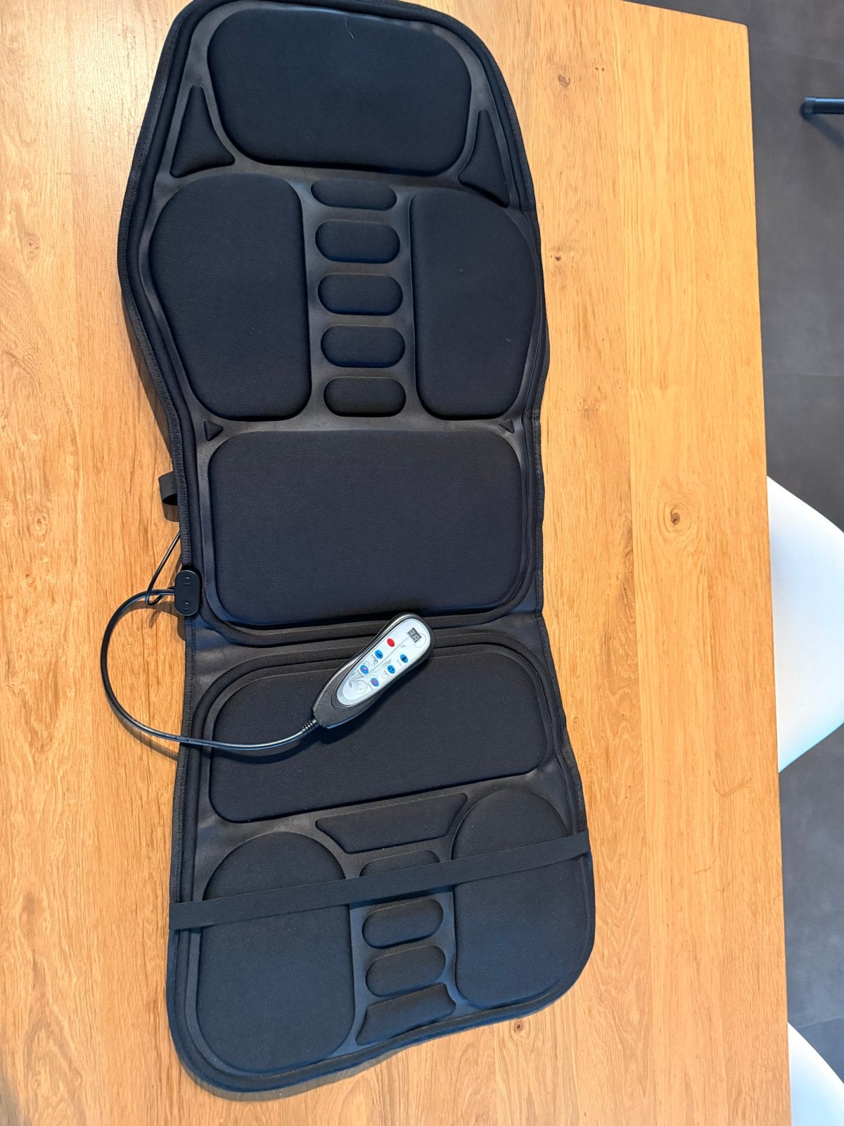 Comfortabele Massage Zitting met Warmtefunctie, Ophalen of Verzenden, Gebruikt, Massagestoel of Kussen