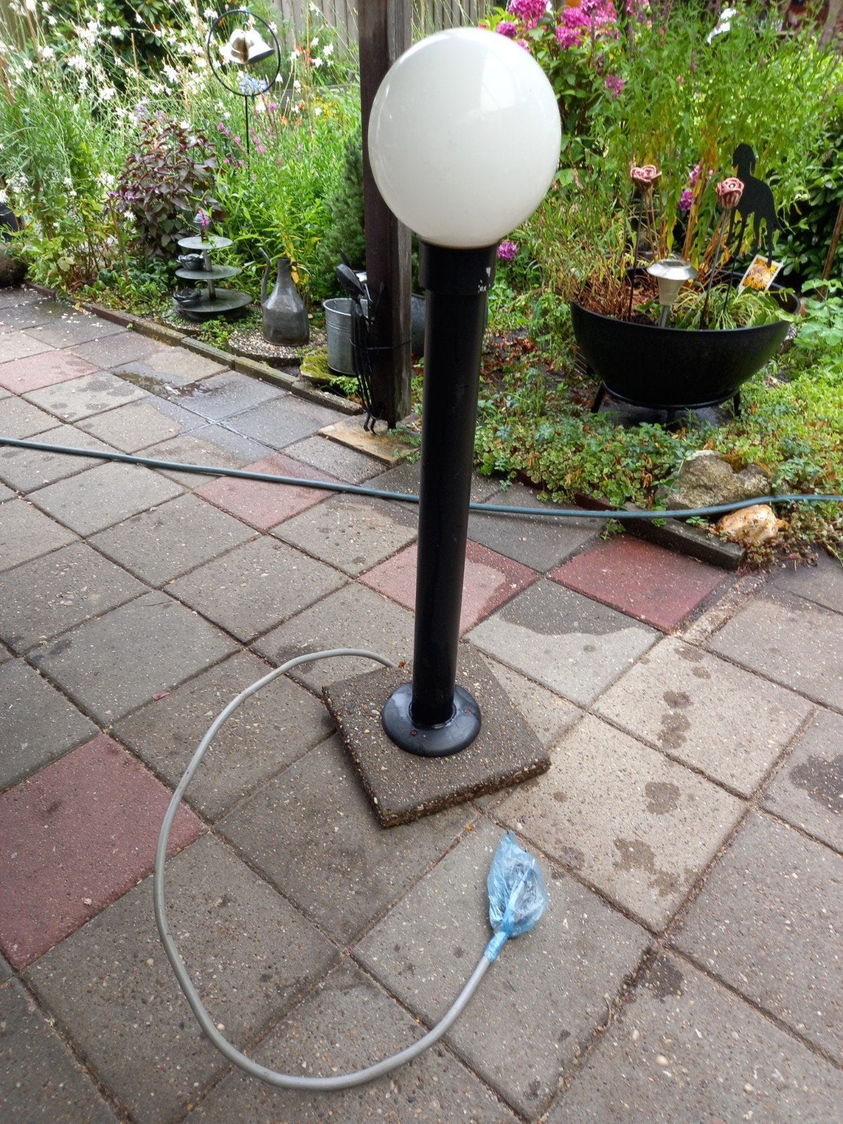 Buitenlamp..sfeervolle lamp, Ophalen, Netvoeding, Wandlamp