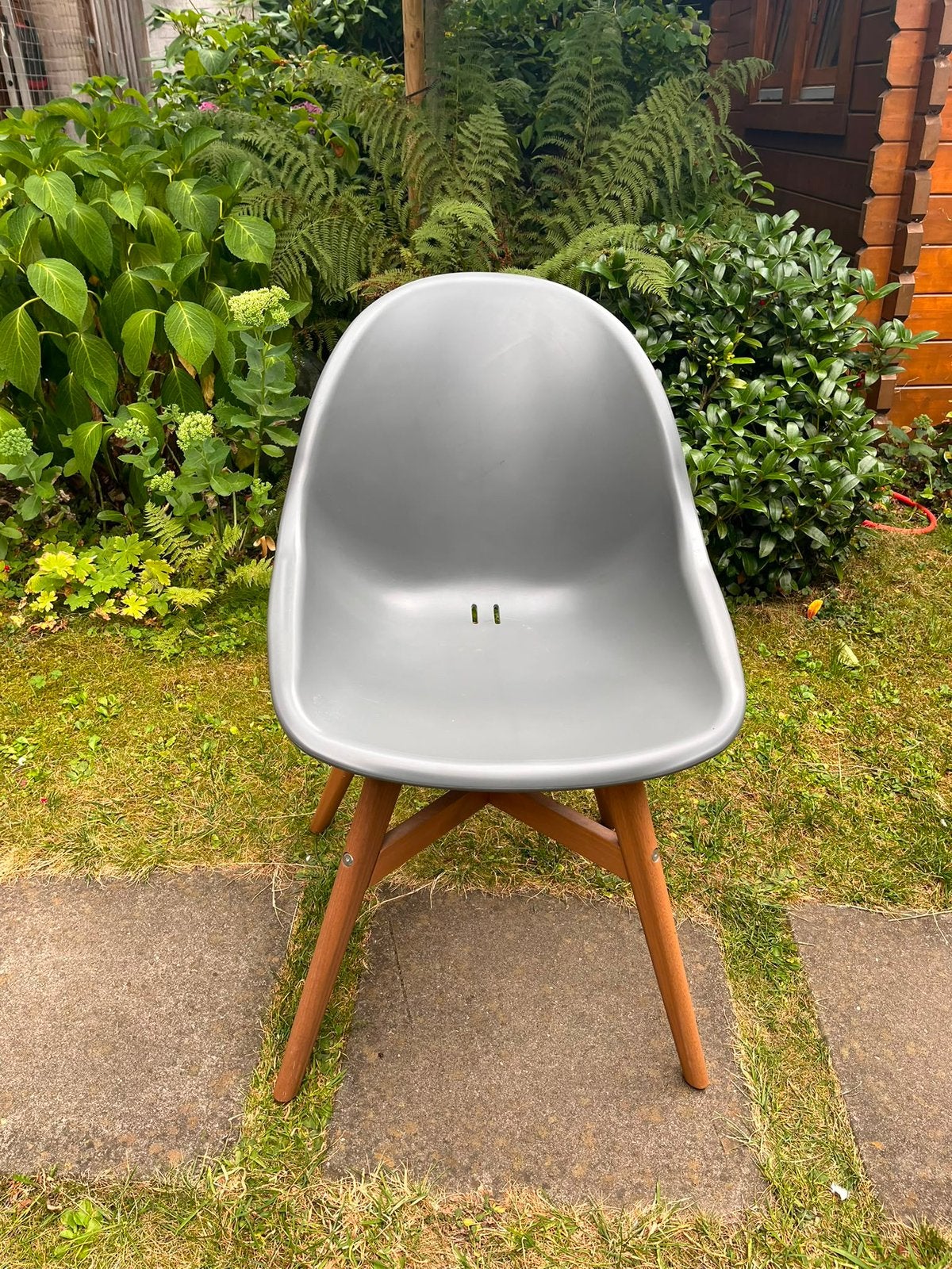 Ikea eetkamerstoel, Ophalen, Kunststof, Zo goed als nieuw, Eén