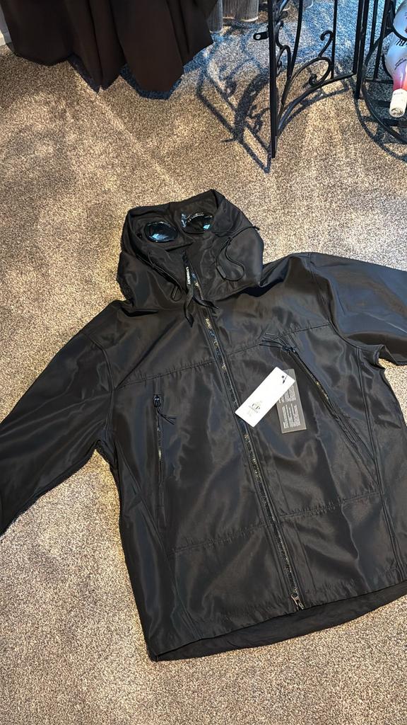 CP Company Zomerjas Maat M - Nieuw met Goggles, Kleding | Heren, Ophalen of Verzenden, Zo goed als nieuw, Maat 48/50 (M), Zwart